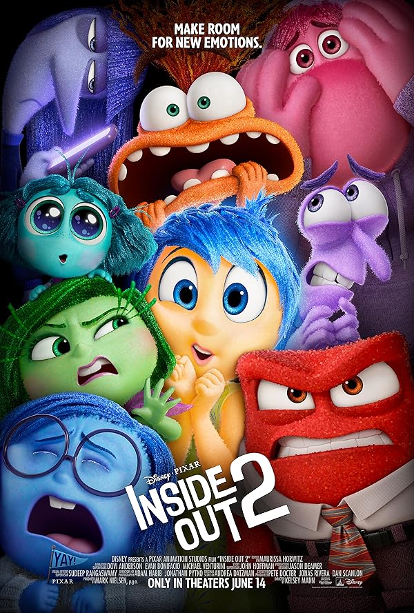 دانلود فیلم درون و بیرون 2 Inside Out 2 2024 با دوبله فارسی