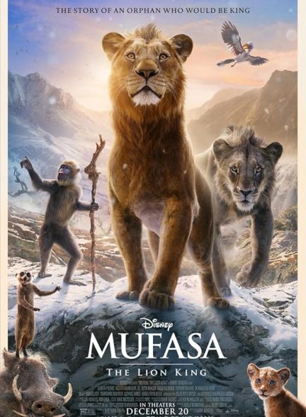 دانلود فیلم موفاسا: شیر شاه Mufasa: The Lion King 2024